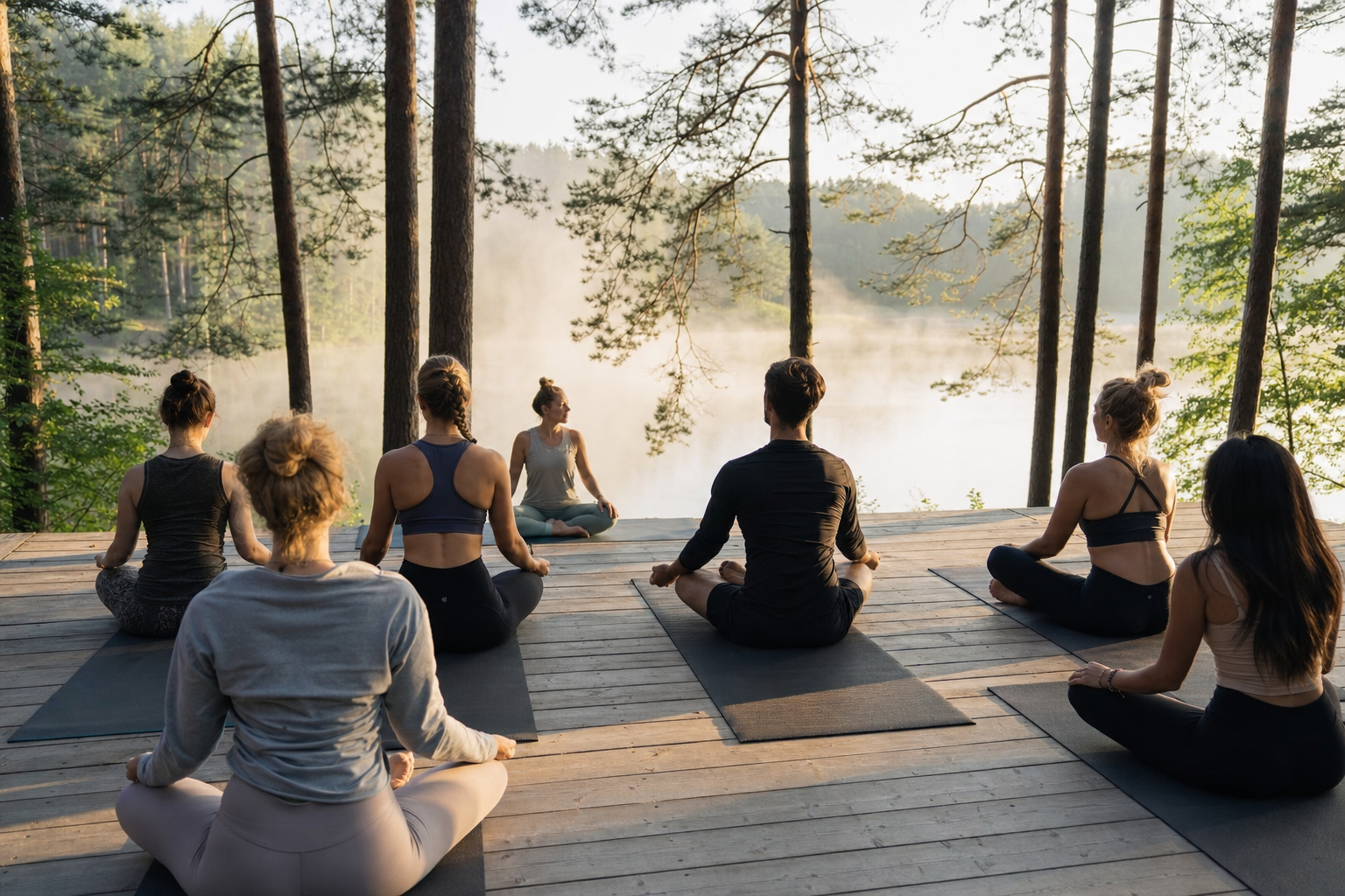 Jóga, pilates a wellness retreaty